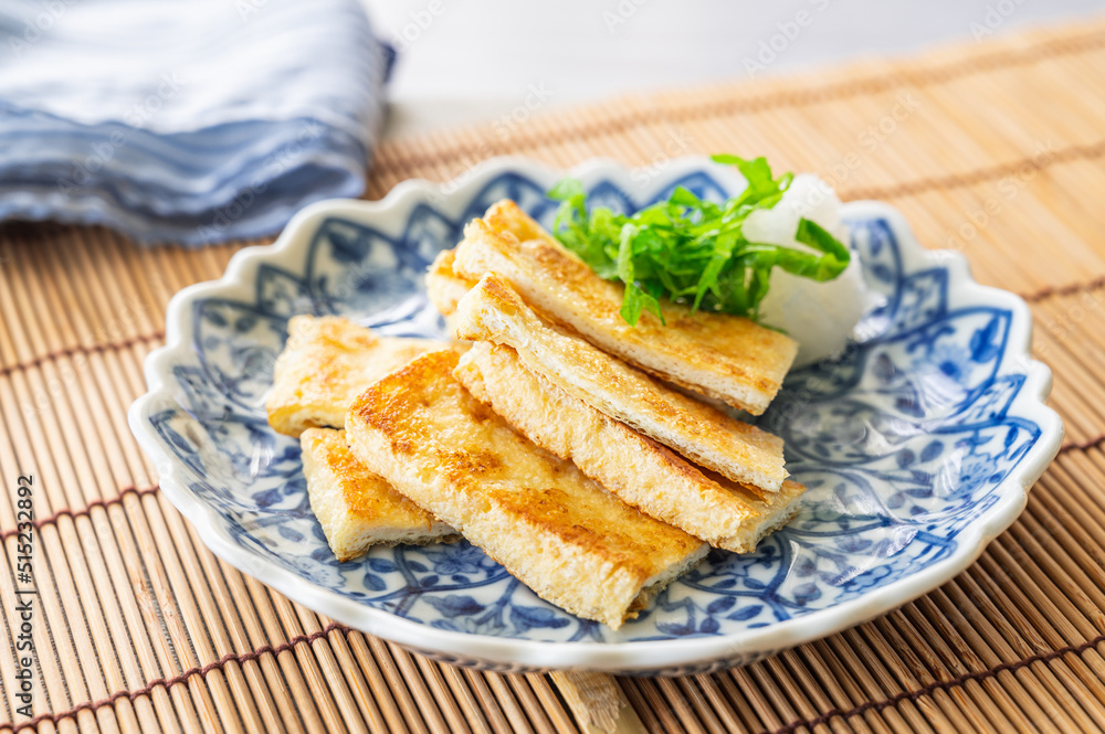 焼いた京揚げ 焼いた京揚げ