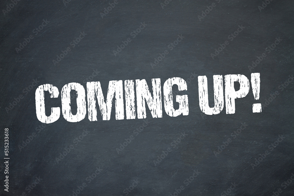 Obraz premium Coming Up!