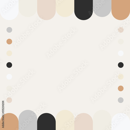 beige cream vanilla brown grey vintage tone color palette background with text area