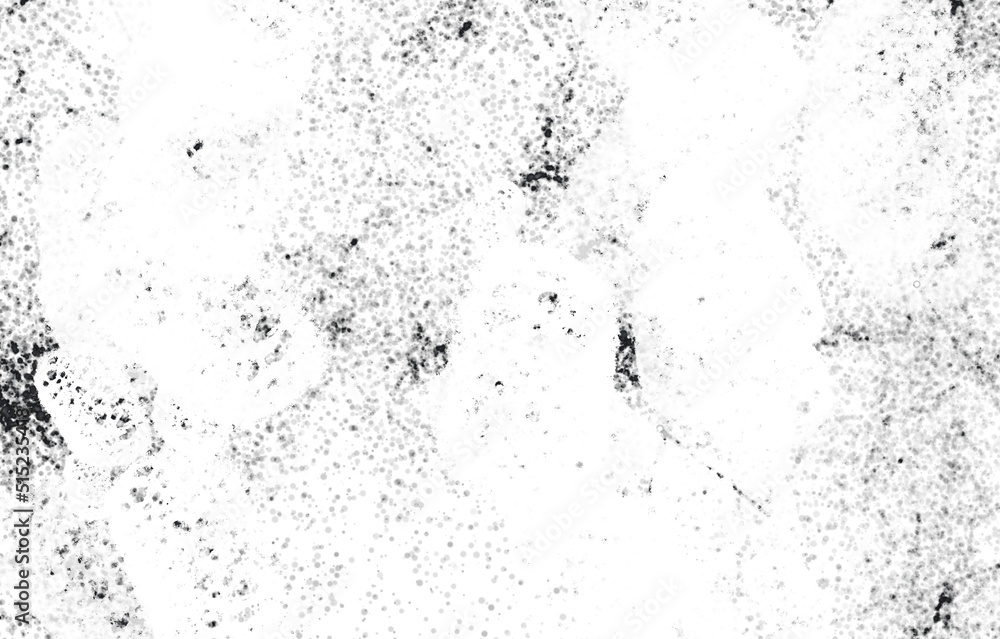 Grunge Black And White Urban. Dark Messy Dust Overlay Distress Background. Easy To Create Abstract Dotted, Scratched, Vintage Effect With Noise And Grain
