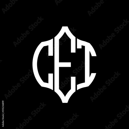 CET letter logo. CET best black background vector image. CET Monogram logo design for entrepreneur and business.
