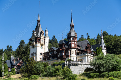 Peles Castle, Sinaia City, Prahova, Romania 