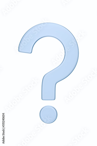 question on white backgroun...