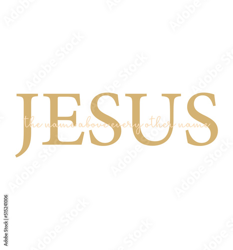 Jesus, Wall print art, Inspirational quote, Modern Art Poster, Minimalist Print, Home wall decor, Christian text on white background, nice card, religious banner, vector illustration