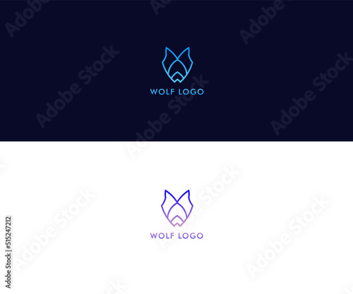 Golden Ratio Wlof Logo Design