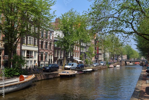 Leidsegracht canal in Amsterdam