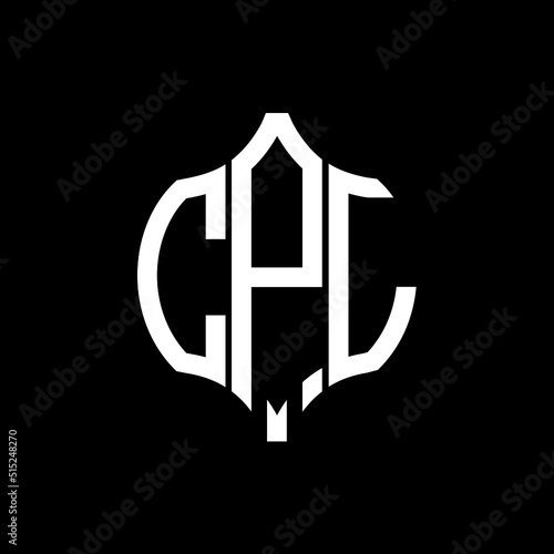 CPL letter logo. CPL best black ground vector image. CPL Monogram logo design for entrepreneur and business. photo