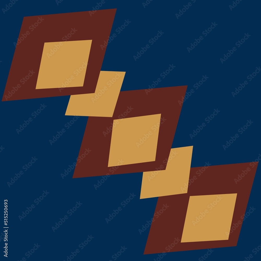 Obraz premium abstract background with 3D squares design 