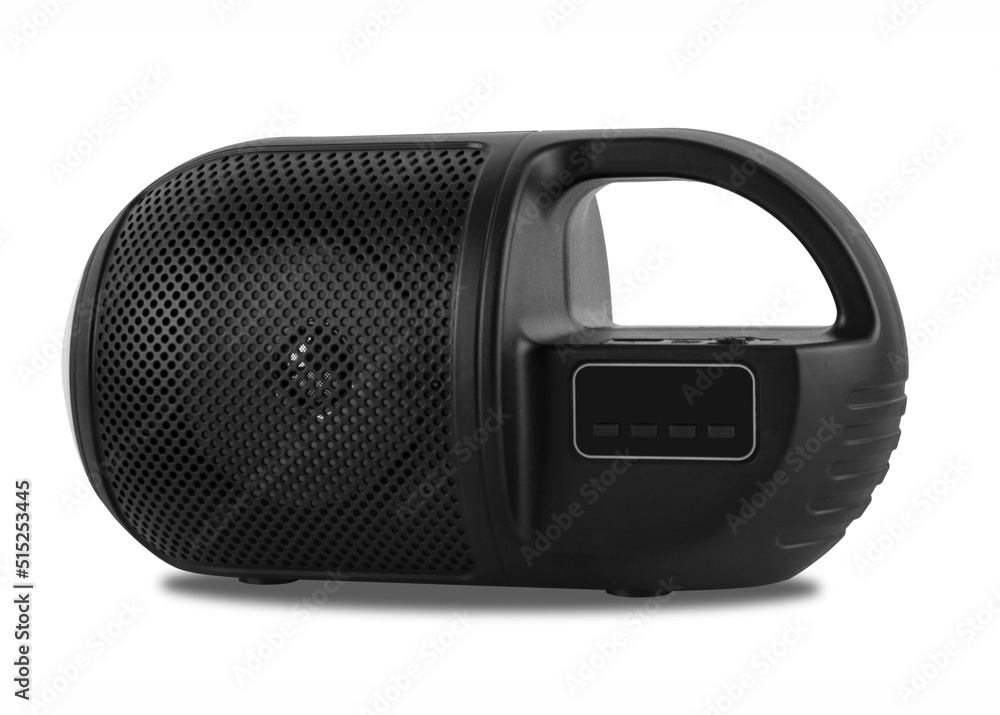 Fototapeta premium acoustic system, acoustic speakers, on a white background