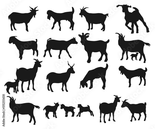 Goat eps, goat vector, goat silhouette, goat