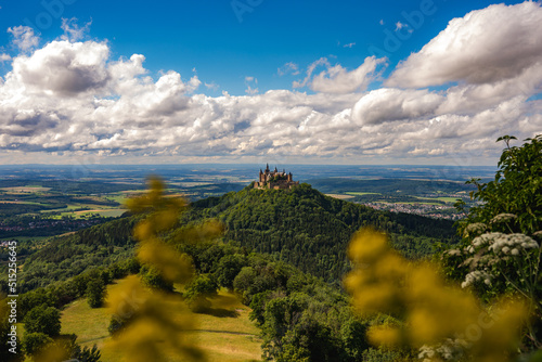 Burg Hohenzollern, Hohenzollern, Schloss, Hügel, Landschaft, Baden Württemberg, Bisingen photo