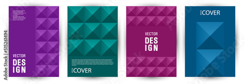 Educational catalog front page mokup bundle graphic design. Suprematism style futuristic voucher