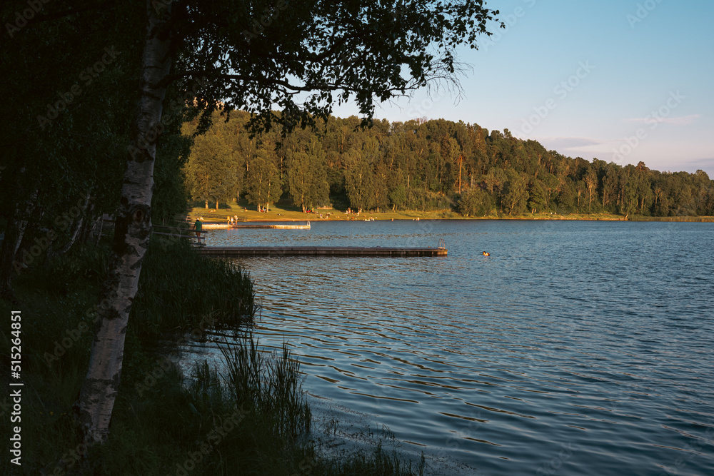 Summer by Bogstadvannet Lake, Oslo, Norway. Summer by Bogstadvannet Lake, Oslo, Norway.