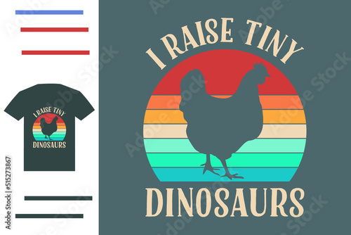  I raise tiny dinosaurs t shirt design