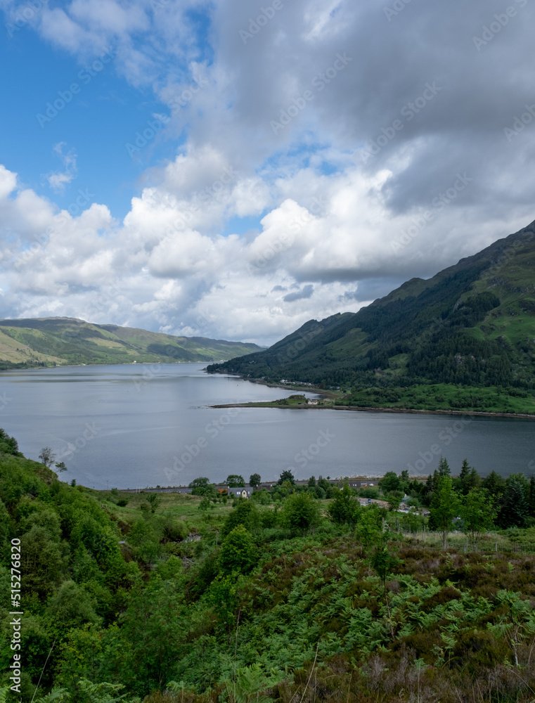Loch Duich from the Five Sisters climb