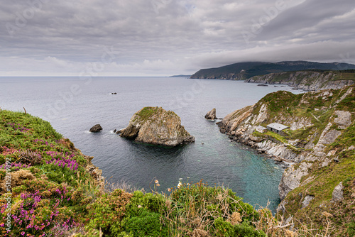 Xuncos coast, Loiba cliffs, Ortigueira, Galicia, La Coruña, Spain. photo