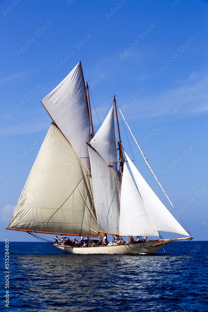 Schooner Sailing