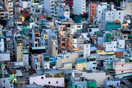 Urban Density Ho Chi Minh City Vietnam