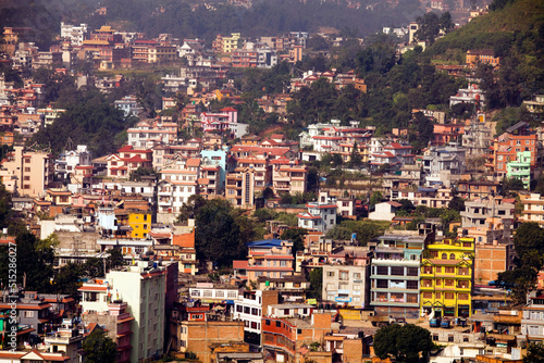 Urban Density Kathmandu Valley Nepal