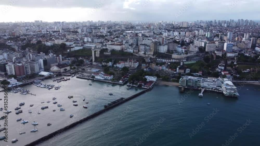 the beautiful city Salvador coastal capital of the state of Bahia in Brazil the beautiful city Salvador coastal capital of the state of Bahia in Brazil