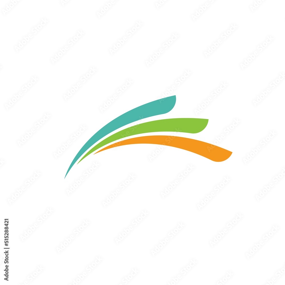 Fototapeta premium swoosh professional abstract