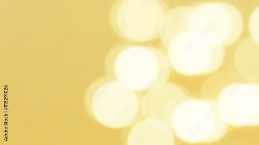 金色の背景に白色の光。ぼやけた光。 金色の背景に白色の光。ぼやけた光。