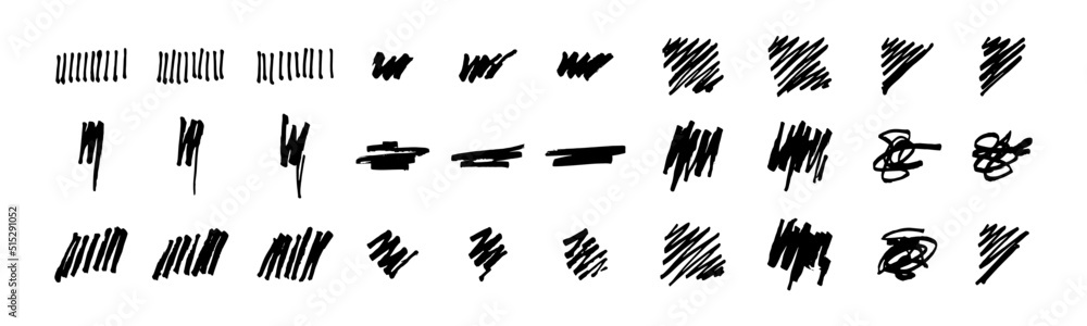 set of abstract design elements. big bundle of ink brush stroke vector illustration. big collection of stroke element on isolated background. set of abstract design elements. big bundle of ink brush stroke vector illustration. big collection of stroke element on isolated background.