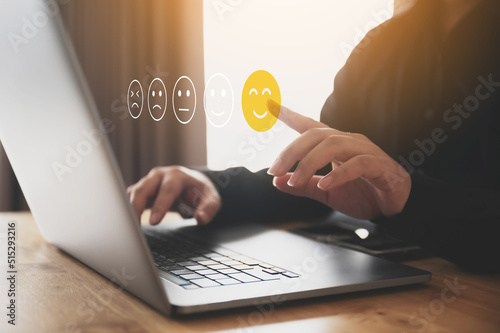 Foto Customer service experience and business satisfaction survey