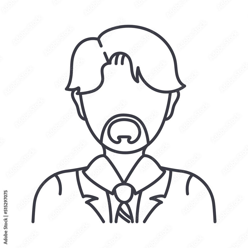avatar businessman icon