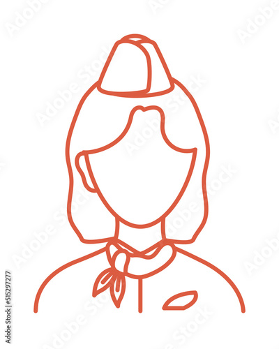 avatar stewardess woman