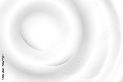 Abstract gradient background, white and gray color, modern light pattern. Vector illustration. 