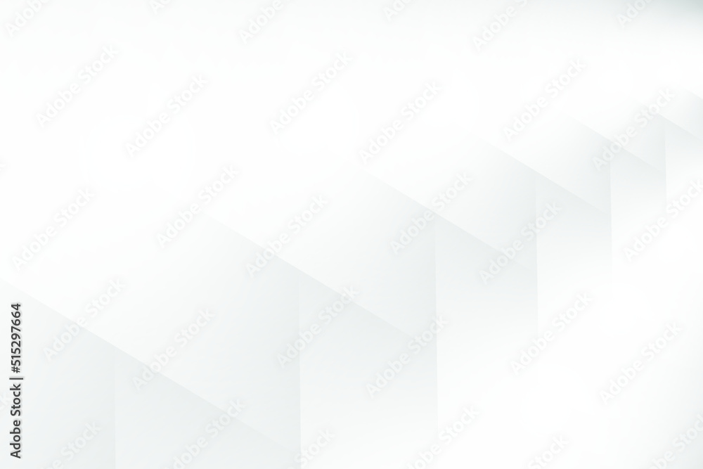 Abstract white and gray color, modern design background with geometric shape. Vector illustration.