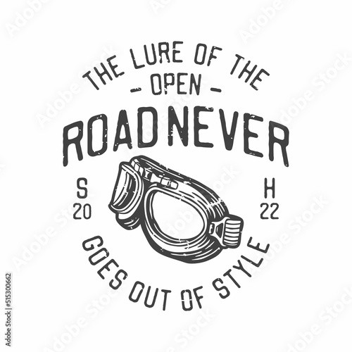 american vintage illustration the lure of the open road never goes out of style for t shirt design