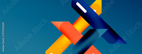Background overlapping lines. Dynamic lines abstract wallpaper. Straight lines composition vector illustration for wallpaper banner background or landing page