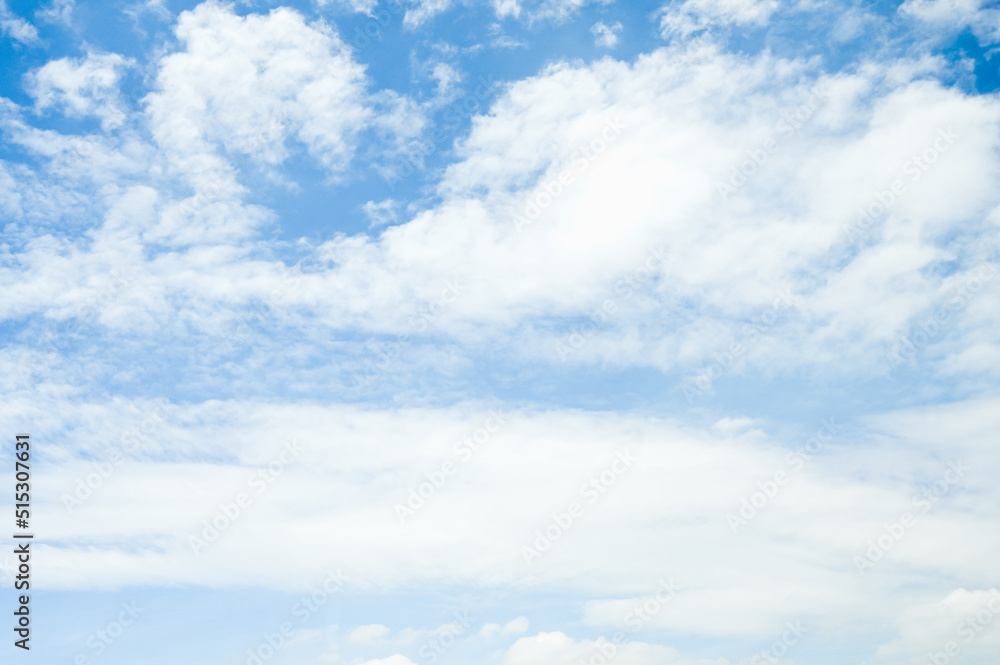 blue sky background, natural landscape