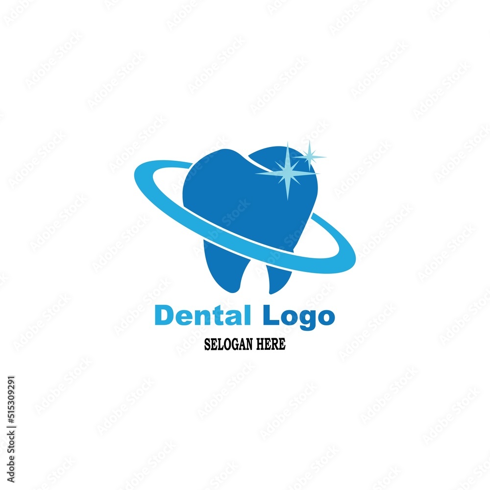 Dental care logo Template vector illustration icon Dental care logo Template vector illustration icon