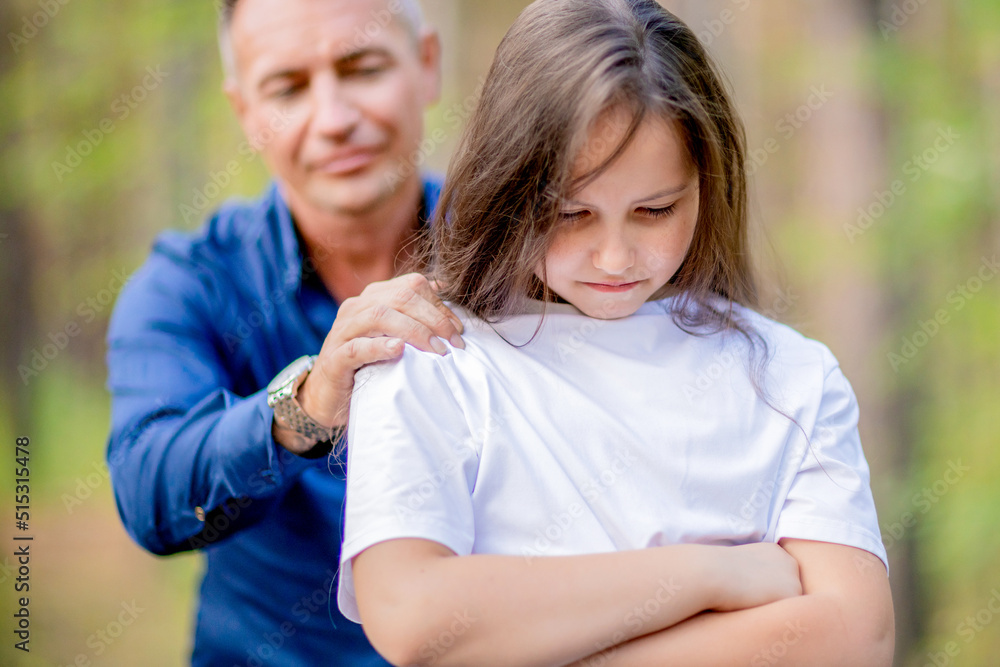 Daughter angry with her father Daughter angry with her father Daughter angry with her father Daughter angry with her father