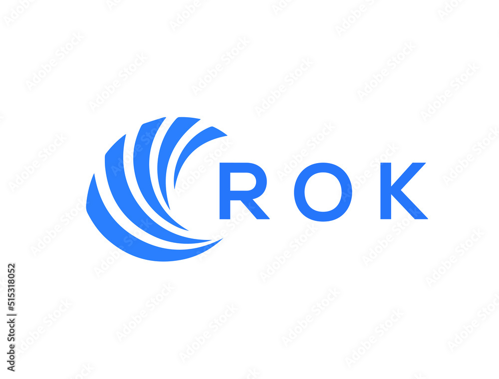 ROK Flat accounting logo design on white background. ROK creative initials Growth graph letter logo concept. ROK business finance logo design.
ROK Flat accounting logo design on white background. ROK creative initials Growth graph letter logo concept. ROK business finance logo design.