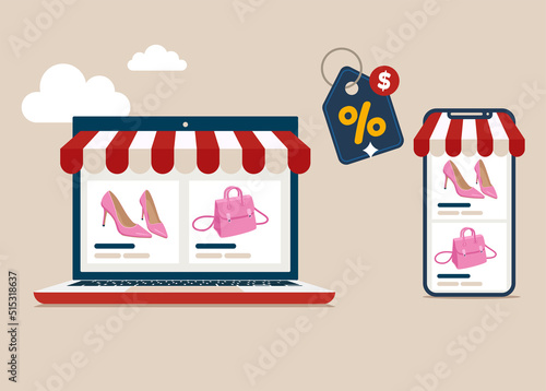 An online store that sells fashion items.