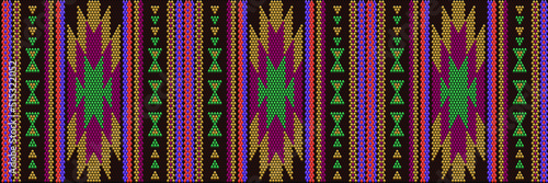  Pattern, ornament,  tracery, mosaic ethnic, folk, national, geometric  for fabric, interior, ceramic, furniture in the Latin American style.