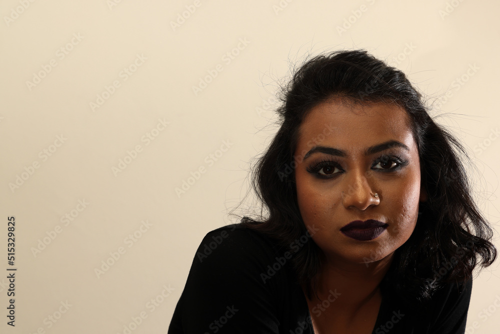 Asian female dark skinned Indian Bengali subcontinent at home dark moody portrait emotion look see thing worried smile happy table chair stool Asian female dark skinned Indian Bengali subcontinent at home dark moody portrait emotion look see thing worried smile happy table chair stool