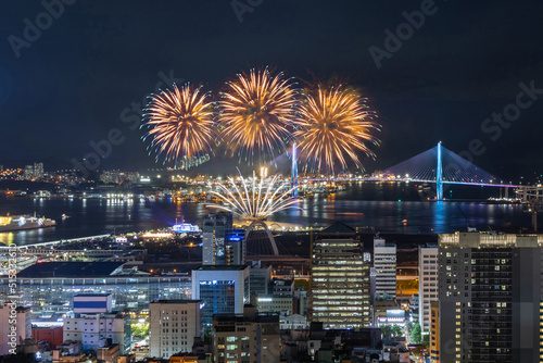 fireworks over the city © hyeri