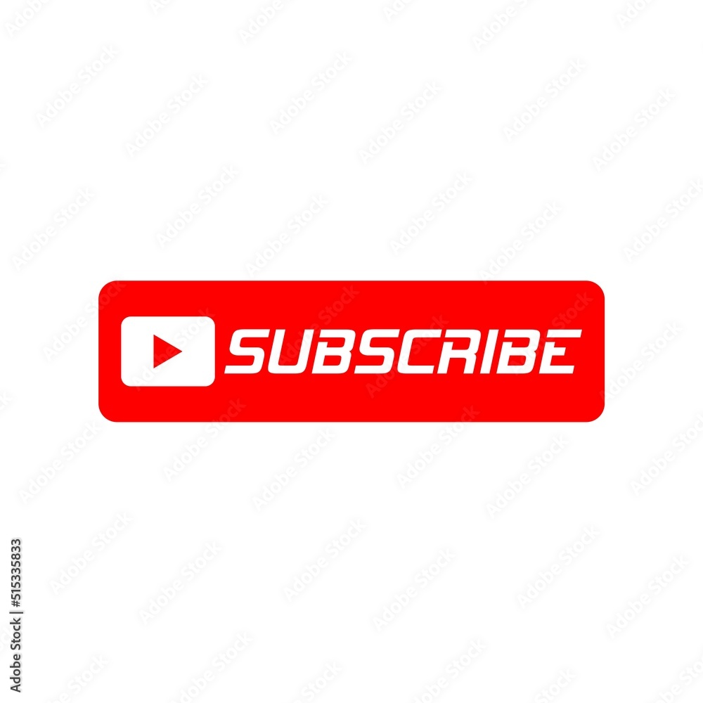 Subscribe icon isolated on white background Subscribe icon isolated on white background