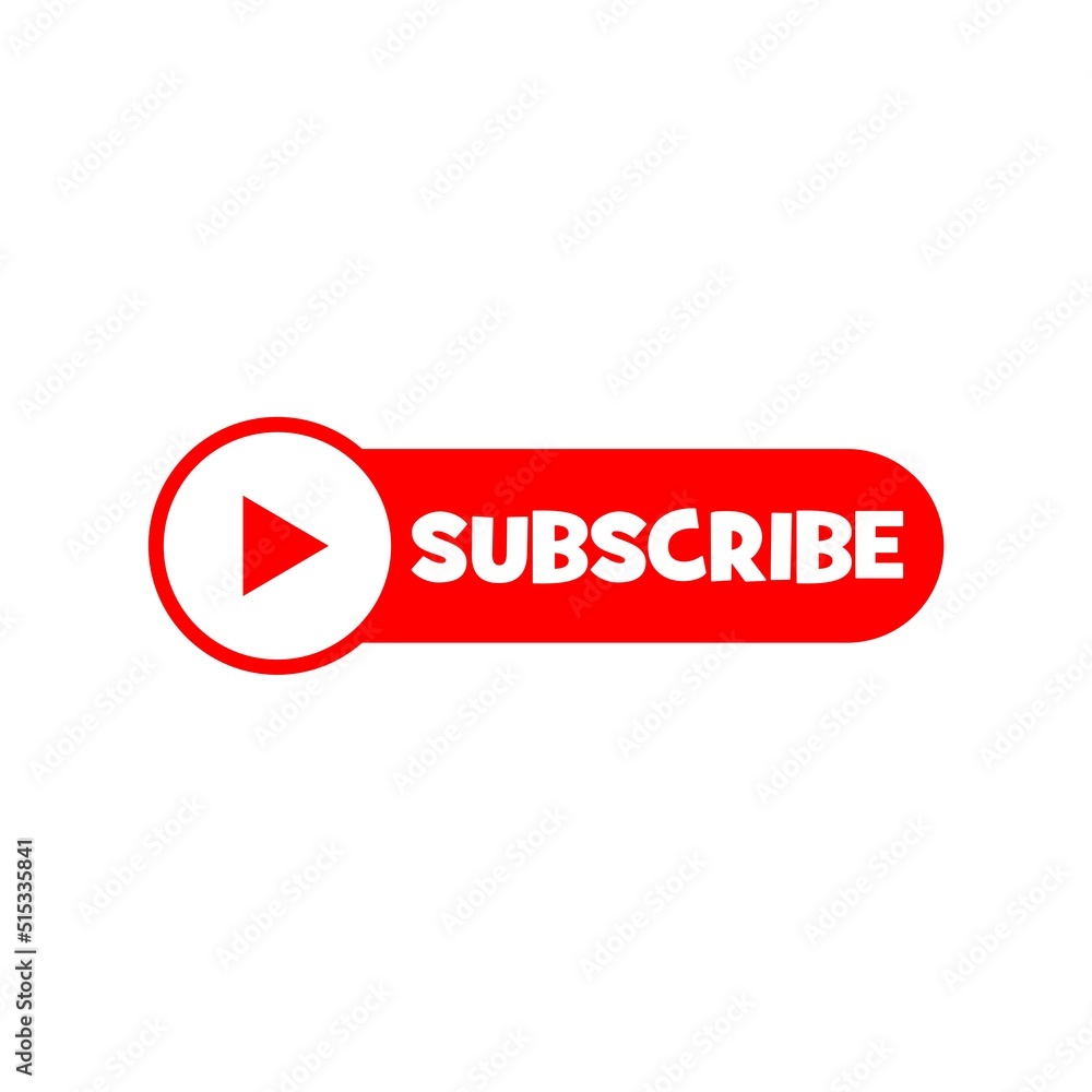 Subscribe icon isolated on white background Subscribe icon isolated on white background
