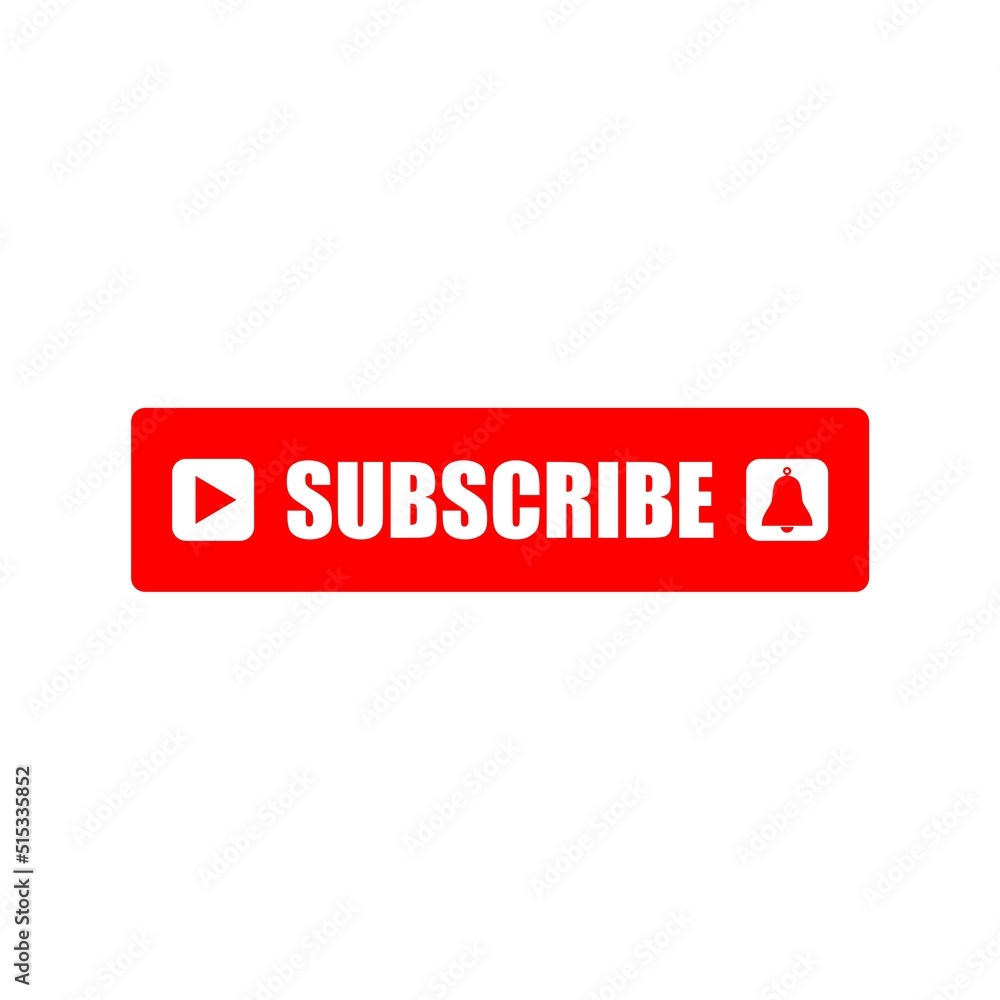 Subscribe icon isolated on white background Subscribe icon isolated on white background