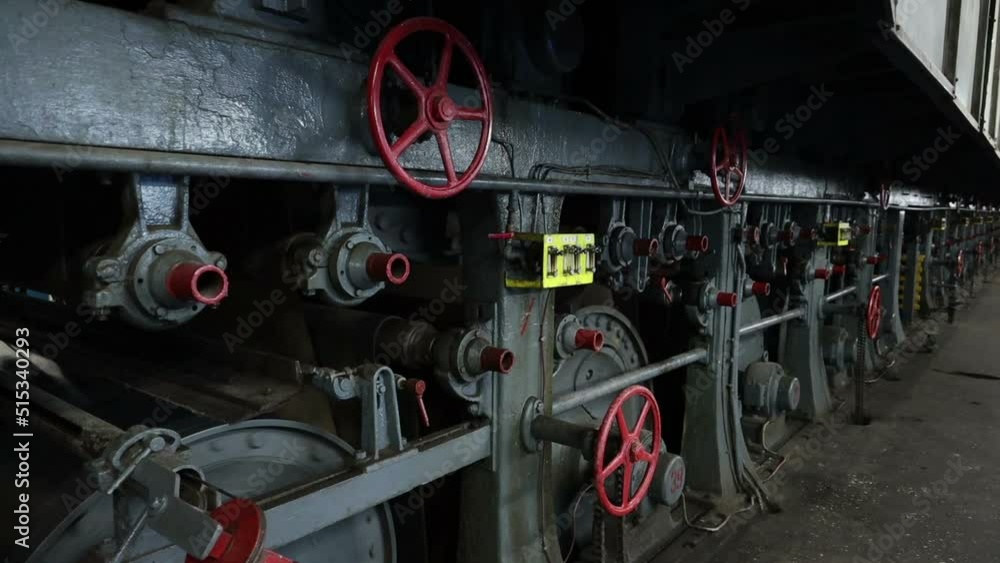 Paper factory in operation technical paper production line Paper factory in operation technical paper production line