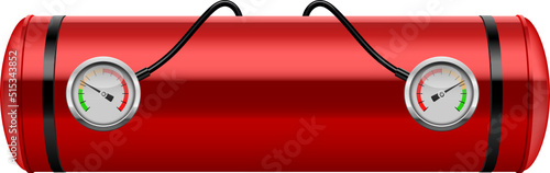 Car gas tank clipart design illustration