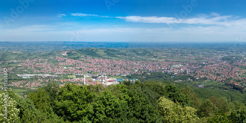 Panorama View of Arandjelovac City in Serbia © Adam Radosavljevic