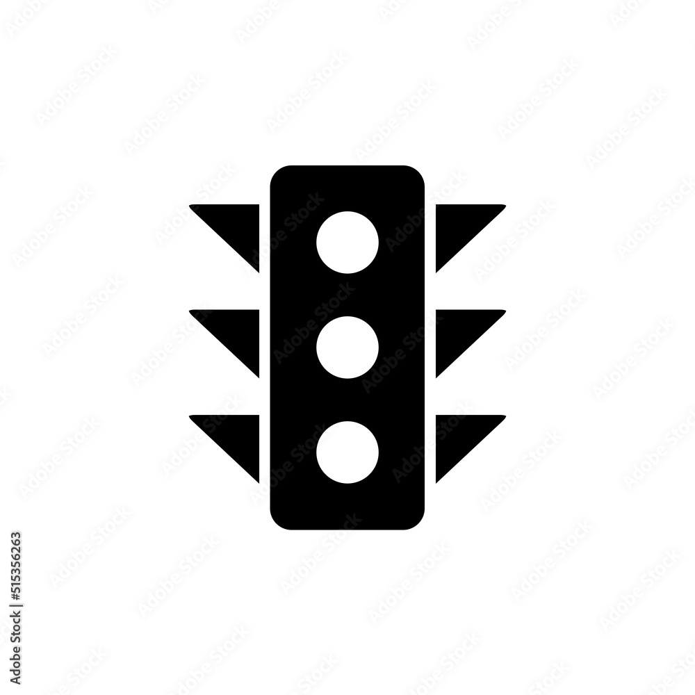 traffic light icon flat style trendy stylist simple traffic light icon flat style trendy stylist simple