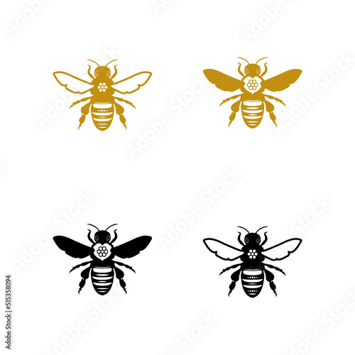 legend bee logo vector